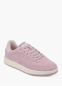 Lee Cooper Women's Panelled Sneakers with Lace-Up Closure  - Image 2