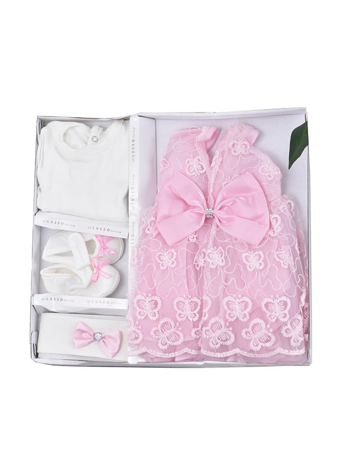 FUN MOMENT - Pack Of 4 Baby Dress Gift Set - Image 1