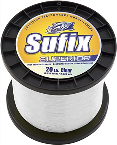 Sufix Superior 1-Pound Spool Size Fishing Line (Clear, 30-Pound) - Image 3