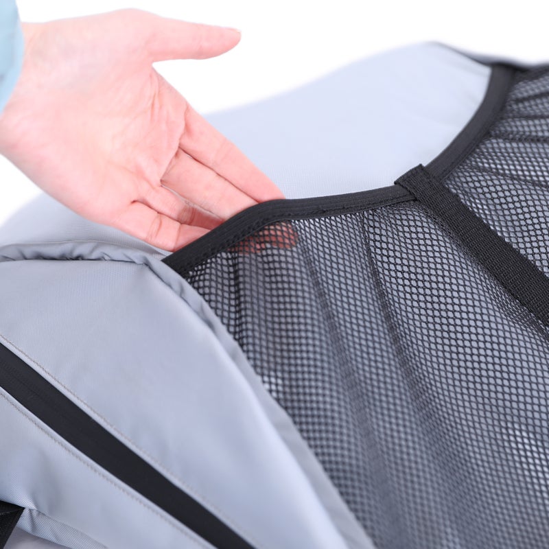 Kayak Storage Bag Water Kayaking Bag Mesh Storage Organizer Bag for Kayak Chair(Not Included) - Image 3