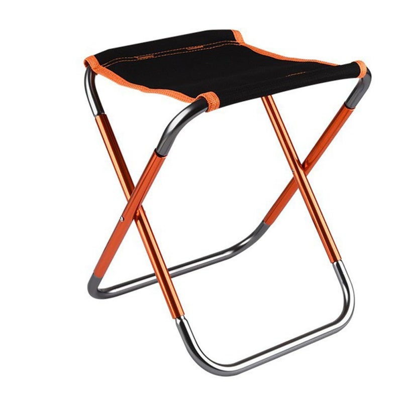 Portable Folding Camping Stool Lightweight Compact Outdoor Chair For Hiking Beach BBQ - Image 2