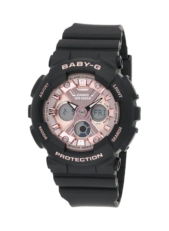 Casio Baby-G Analog-Digital Black Dial Women's Watch BA-130-1A4DR - Image 1