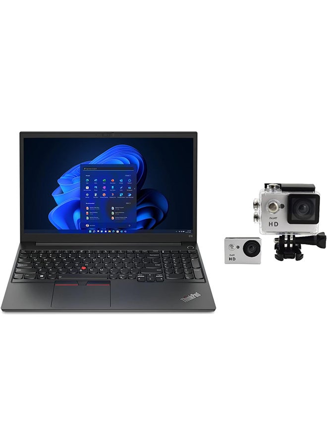 لينوفو كمبيوتر محمول ThinkPad E16 بشاشة مقاس 16 بوصة ومعالج Core i7-1355U وذاكرة وصول عشوائي سعة 32 جيجابايت ومحرك أقراص SSD سعة 1 تيرابايت وبطاقة رسومات GeForce MX450 ونظام تشغيل Windows 11 Pro + كاميرا رياضية عالية الدقة - Image 1