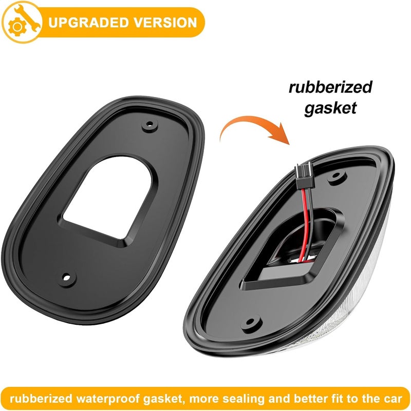 R&F Auto 5Pcs LED Cab Roof Marker Lights for Ram 1500 2500 3500 4500 5500 (2003-2018) - Image 5