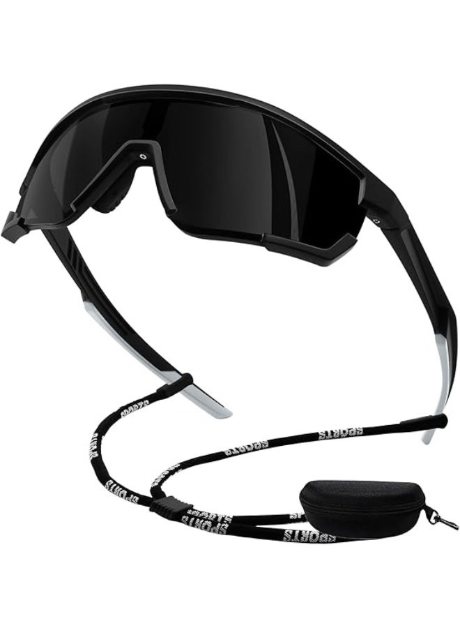 KANASTAL Big Polarized Sports Sunglasses Men Women UV400 Protection Cycling Sun Glasses Driving Fishing Baseball - Image 1