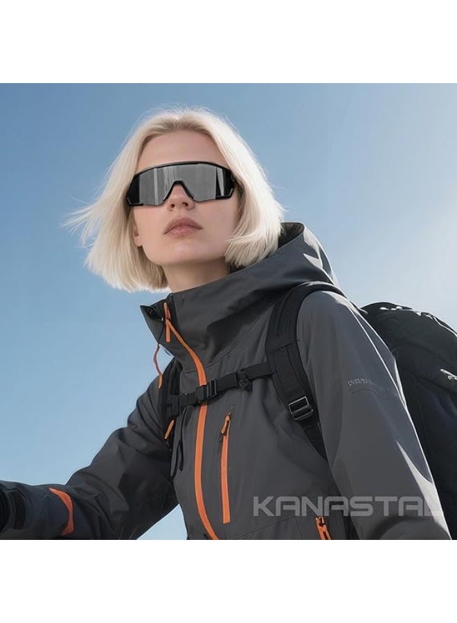 KANASTAL Big Polarized Sports Sunglasses Men Women UV400 Protection Cycling Sun Glasses Driving Fishing Baseball - Image 3