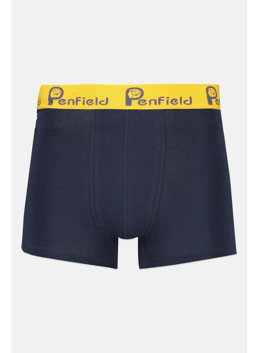 Penfield - Men Brand Logo 3 Piece Boxer, Navy Combo - Image 1