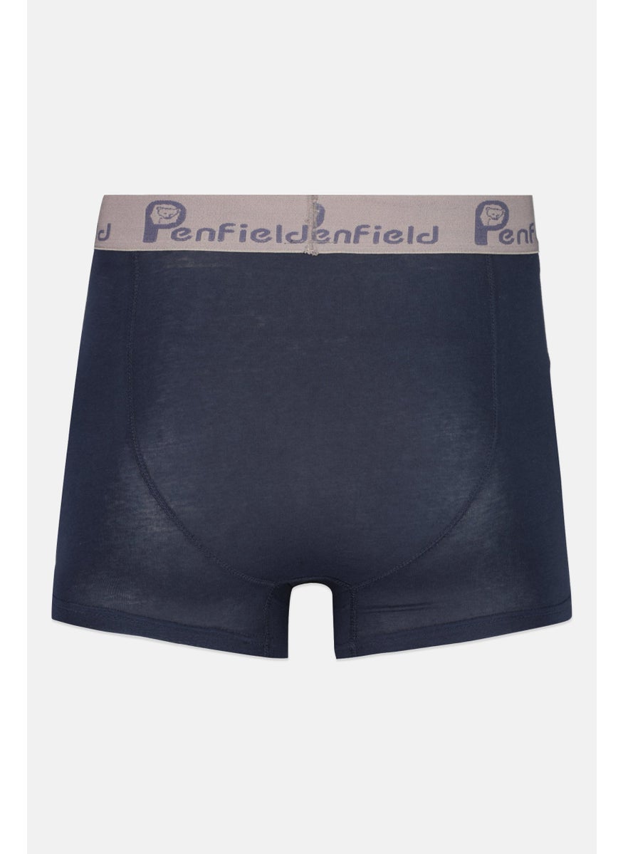 Penfield - Men Brand Logo 3 Piece Boxer, Navy Combo - Image 1