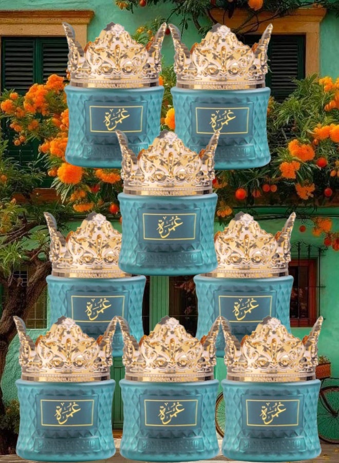 Banafa 8 Pieces Bakhoor Oud Moattar Taj Al Ghamra 35g - Image 1