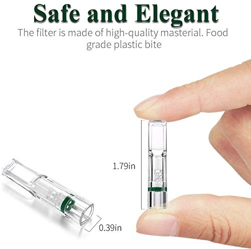 ZOBO Disposable Cigarette Filters Three-Layer Microporous Multi-Filtering to Reduce Tar and Smoke Stains (120 Per Pack) Elegant and Stylish Design, Suitable for Regular and King Size of Cigarettes - Image 3