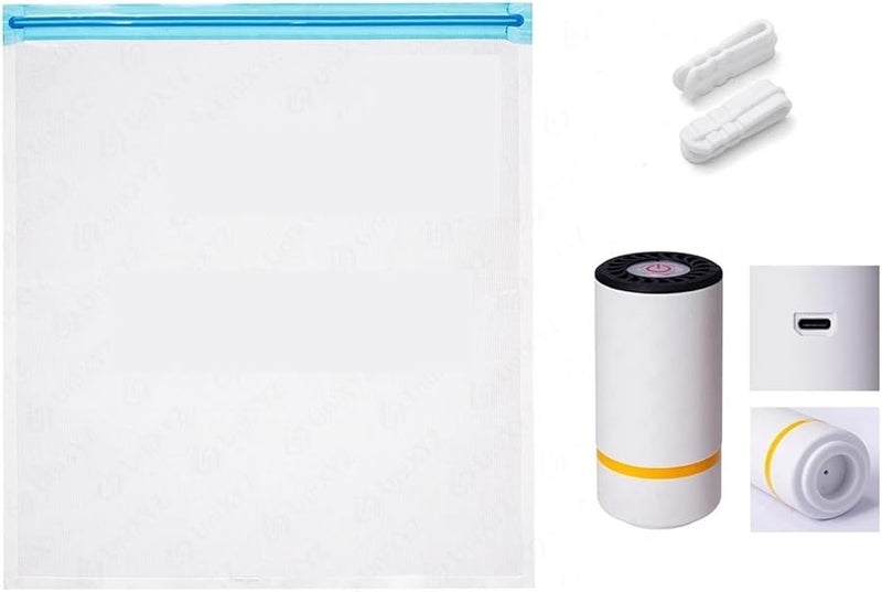 10 Bags Auto Pump Vacuum Storage Bags For 3D Printer Filament PLA ABS TPU PETG Keep Dry - Image 1