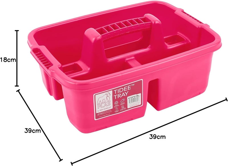 Red Gorilla Gorilla Plas® TIDEE™ Tray - Pink - Image 2