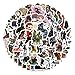 BLCAFEE 65Pcs Metal Gear Solid Stickers Pack Aesthetics Graffiti Waterproof Vinyl Decal for Birthday Party Supplies Decoration Favors for Water Bottles Laptop Suitcase Scrapbooking - Image 3