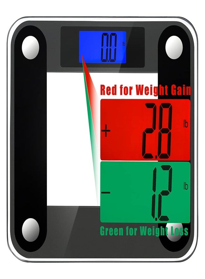 Ozeri Precision II 440 lbs Body Weight Scale (0.1 lbs / 0.05 kg Bath Scale Sensors) with Weight Change Detection - Image 2