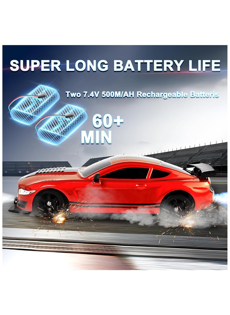 PlayandDream - RC Drift Car 1:16 Scale 4WD 18KM/H High Speed Model Vehicle Mustang - Image 1