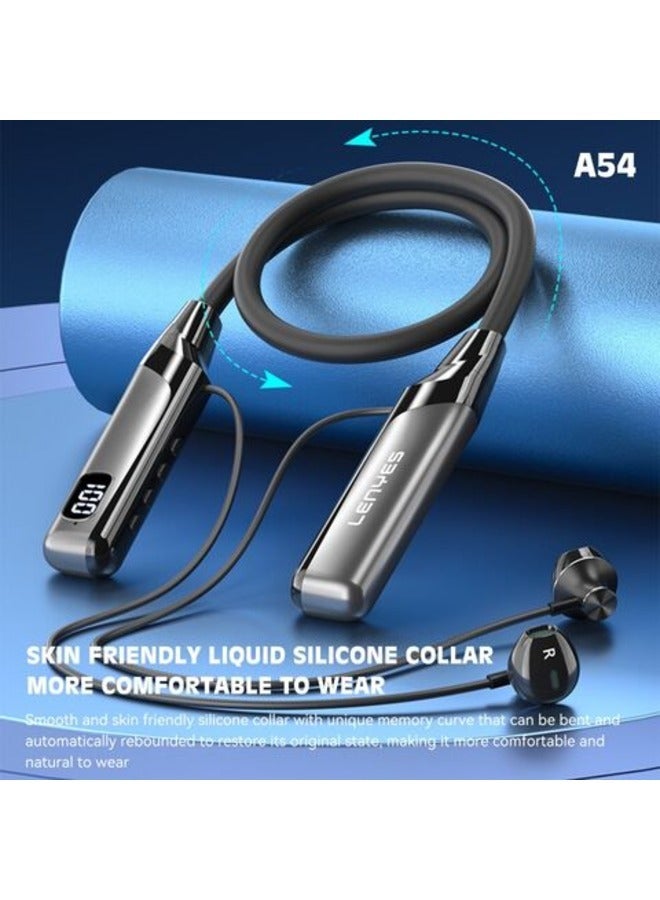 Lenyes Neck-Mounted Bluetooth Headphone Stereo Sports Wireless - Image 2