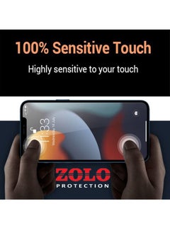 Zolo Zolo Anti-Spy Privacy 9D Tempered Glass Screen Protector For Apple iPhone 13 Pro Max Black  - Image 3