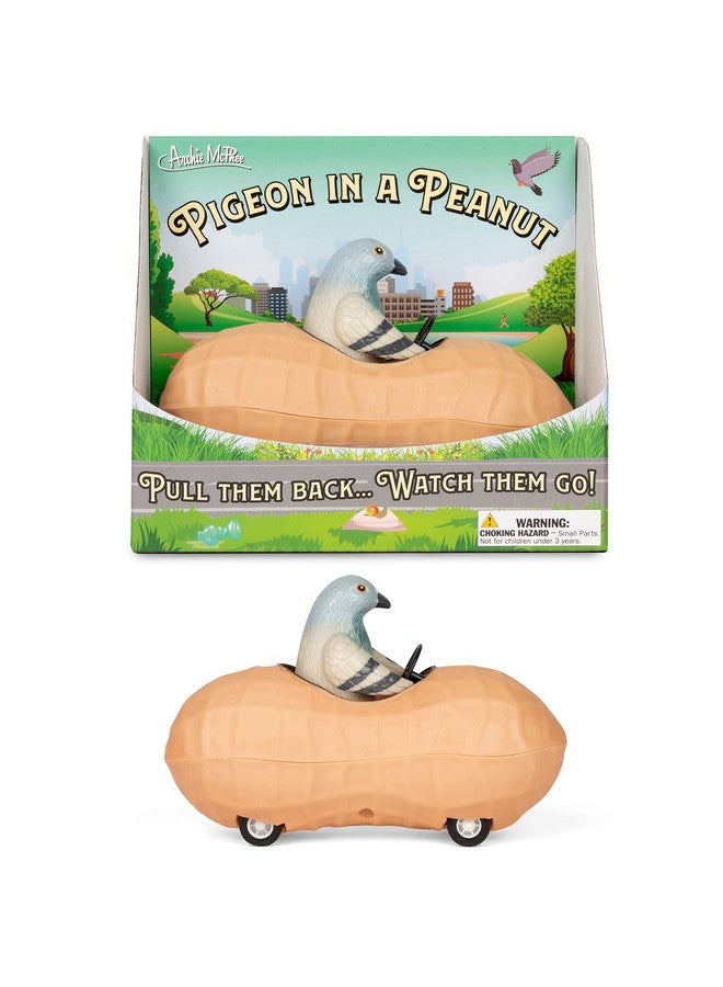 Accoutrements Archie Mcphee Pigeon in a Peanut Pull Back Toy Car (13038) - Image 4