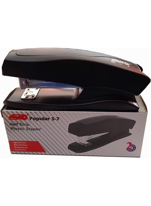 STD Stapler Machine Black 24/6 S-60 1 Pack Desk Office Large Stapler Machine  - Image 2