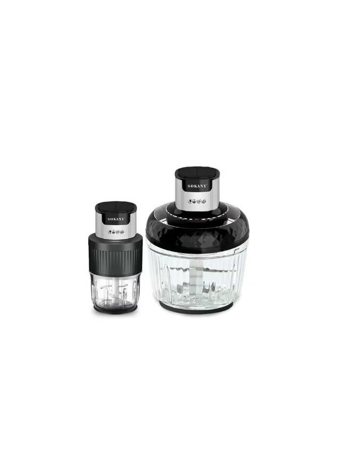 سوكاني SK-06008 (كبه سوكانى زجاج 800وات2دورق (3لتر +1/2لتر  - Image 1