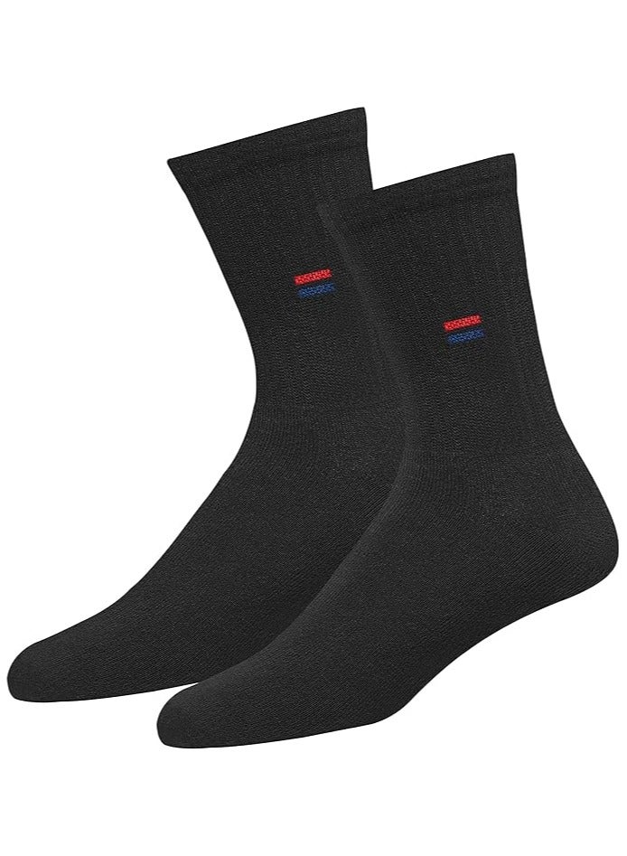 نافي سبورت جوارب مريحة من القطن الصلب للرجال من NAVYSPORT، عبوة من 3 قطع (مقاس موحد، متعددة الألوان) - Image 3