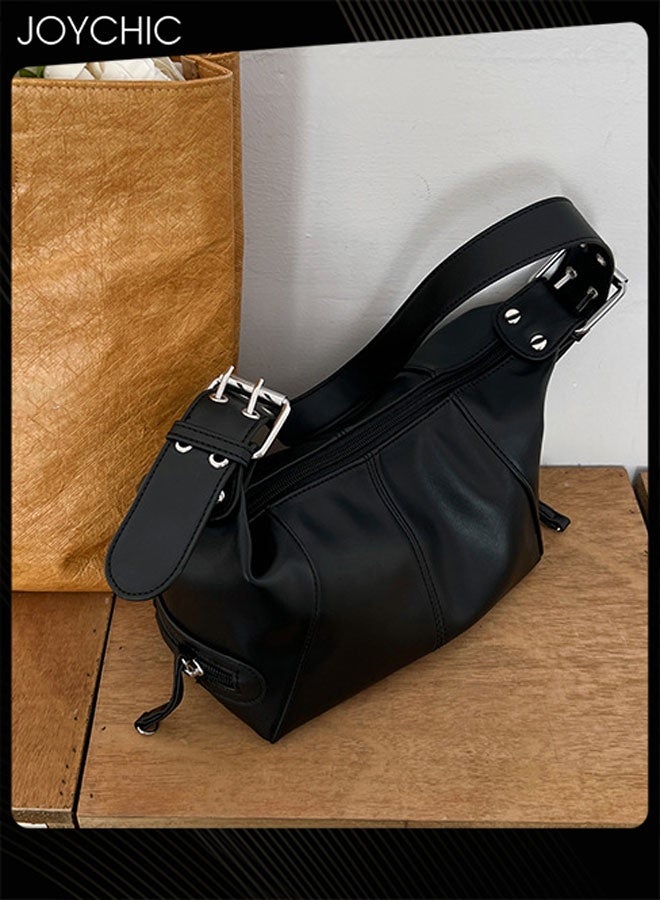 Joychic حقيبة كتف جلدية خفيفة الوزن ومتعددة الاستخدامات للنساء، حقيبة شخصية تحت الإبط للسيدات مع أحزمة قابلة للتعديل - Image 5