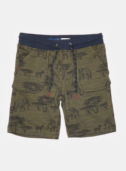 Green Shorts for Boys