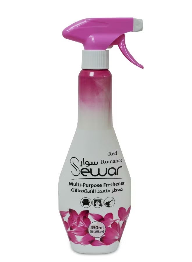 Sewar Multipurpose Freshener 450ml Red Romance - Image 1