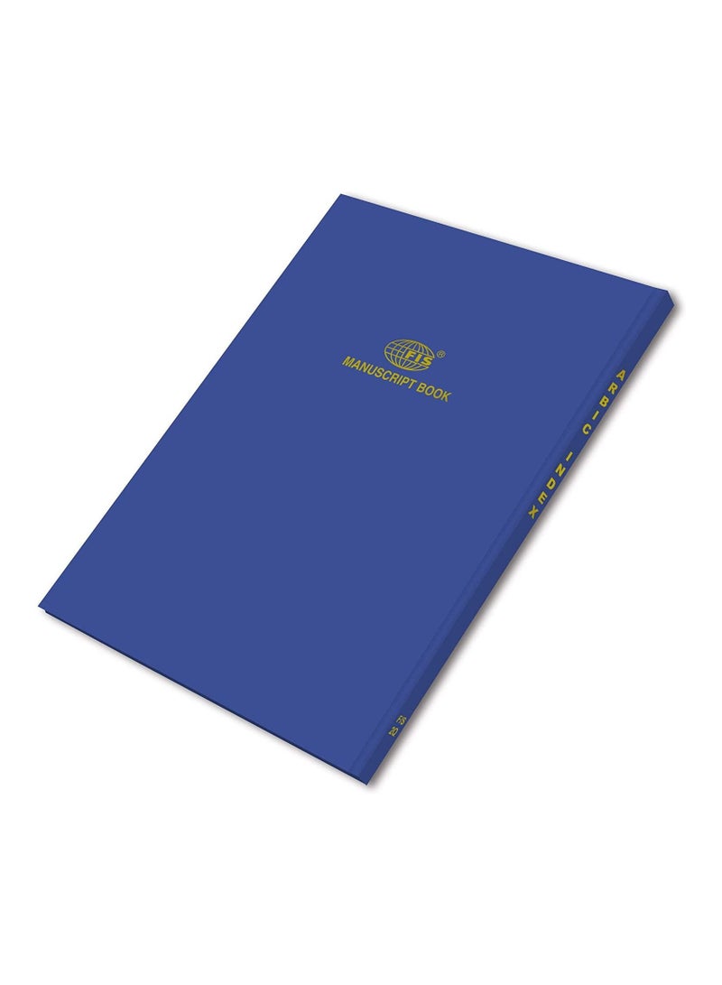 Fis Manuscript Books - 8 Mm Single Ruled With Arabic Indexed, F/s (210 X 330 Mm), 96 Sheets - FSMNFS2QIA - Image 1