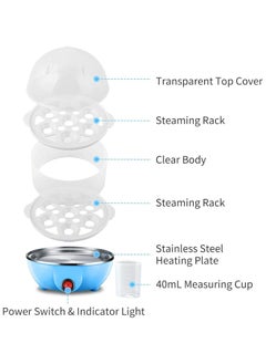 Denx Steam Egg Boiler, 350 Watts, Capacity 14 Eggs/DX1760  - Image 3
