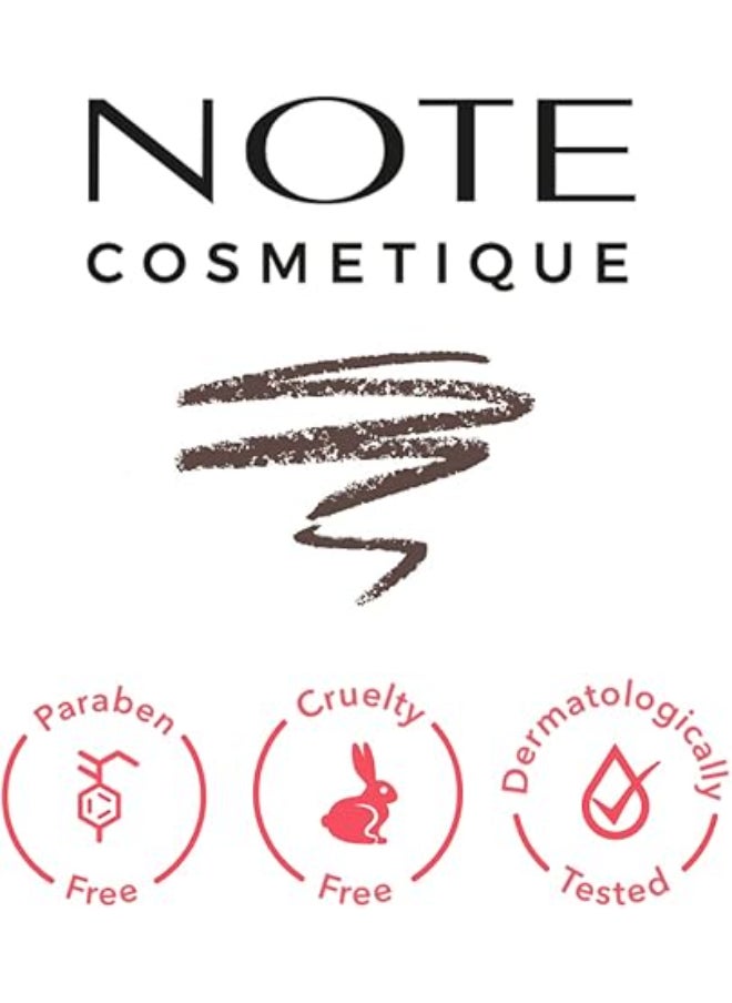 NOTE COSMETIQUE - Note Natural Look Eyebrow Pencil-03 Brown - Image 1
