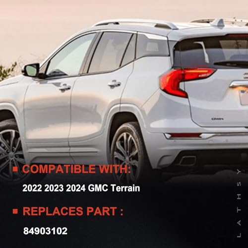 Lathsy LED Tail Light Compatible With 2022 2023 2024 2025 GMC Terrain SLE/SLT / AT4 Outer Rear Left Driver Side Taillight Replace 84903102 - Image 2