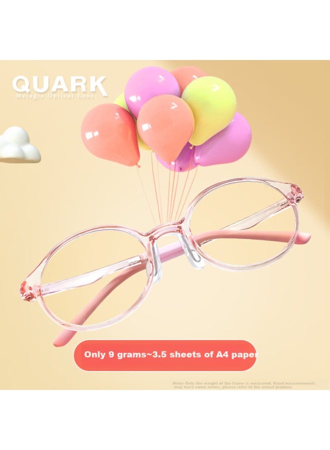 Quark Kids Anti-blue Light Gl Black Melanin Uv Protection Eye Care Radiation Flat Mirror Ty2105c2 - Image 1