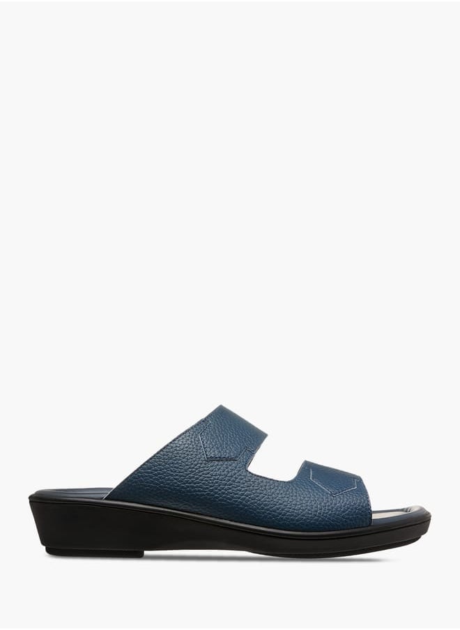 LBL by Shoexpress Men Textured Slip-On Arabic Sandals Ramadan Collection  - Image 2