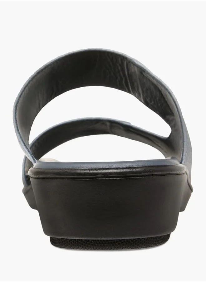 ال بي ال من شو اكسبرس Men Textured Slip-On Arabic Sandals Ramadan Collection