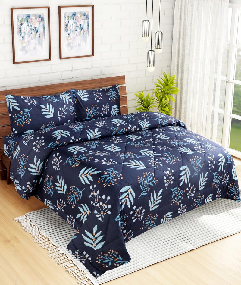 FLOATING DREAMS Super Soft Glace Cotton AC Comforter King Size Double Bed for All Weather/Seasons - Image 1