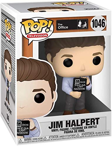 Funko Pop TV The Office Jim with Nonsense Sign - Image 5