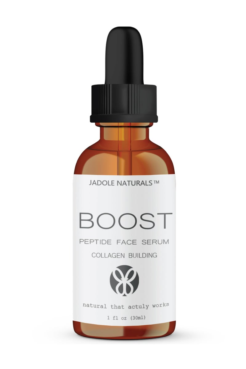 Jadole Naturals Peptide Complex Serum Anti Aging Serum Anti Wrinkle Skin Care Advanced Delivery Facial Skin Care - 30ml - Image 1