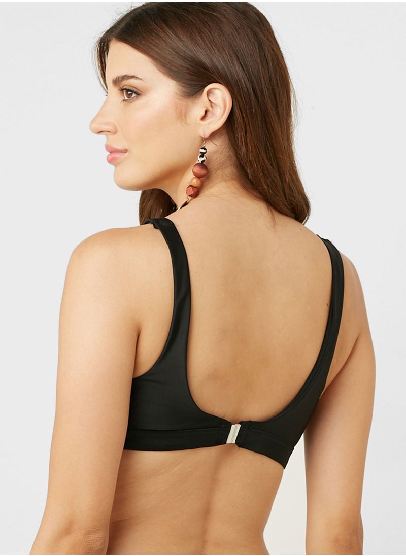 Boux Avenue - Tie Detail Bikini Top - Image 1