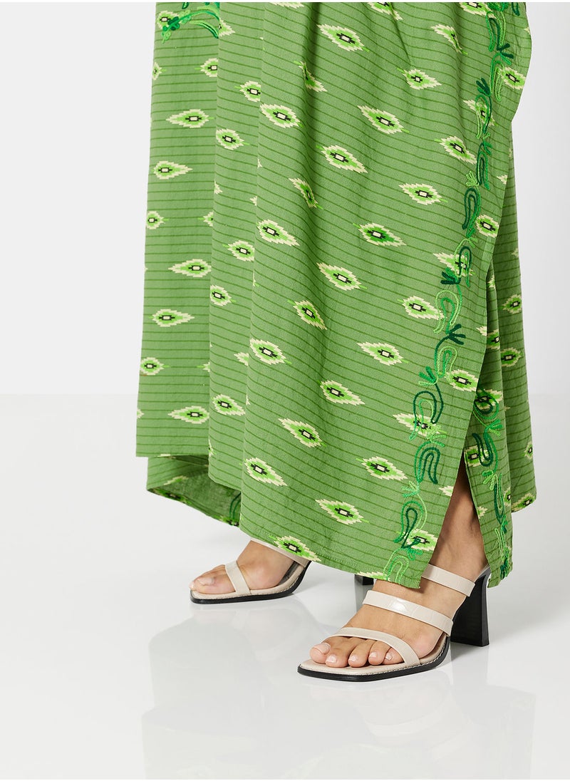 ARABIAN CLOSET EMBROIDERED KAFTAN  - Image 5
