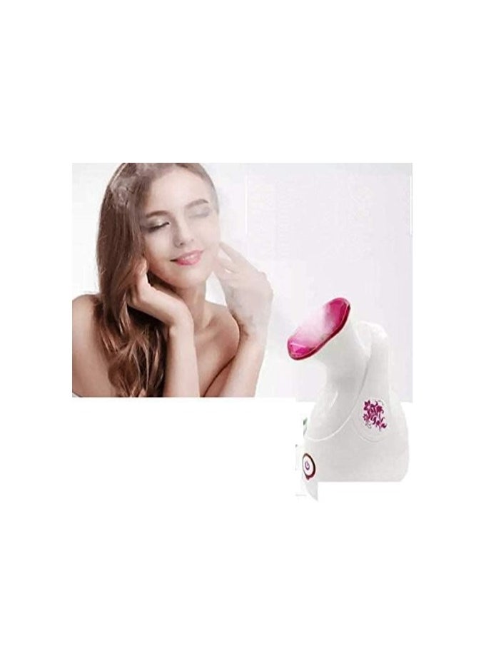 sokany - Zj-608 Facial Ionic Steamer White/Pink 14.3x22.5x10.5cm - Image 1