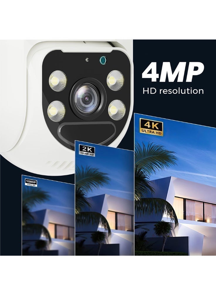 Yoosee （128GB Memory Card Included）4G Solar Security Camera Outdoor | AI Motion Detection | Low Power Consumption | 4G SIM Only No WiFi - Image 3