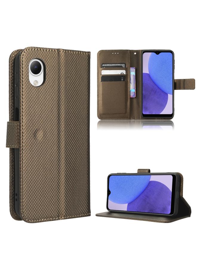 اس-توب جراب لهاتف Samsung Galaxy A23e / A23s / A23 5G JP جراب هاتف جلدي بنسيج ماسي - Image 1