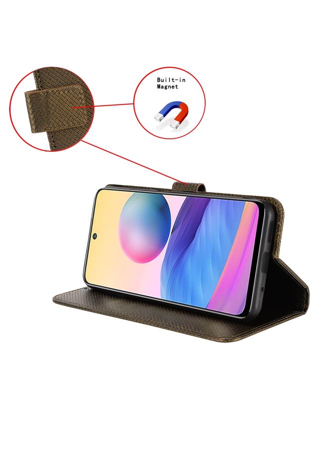 اس-توب جراب لهاتف Samsung Galaxy A23e / A23s / A23 5G JP جراب هاتف جلدي بنسيج ماسي - Image 5