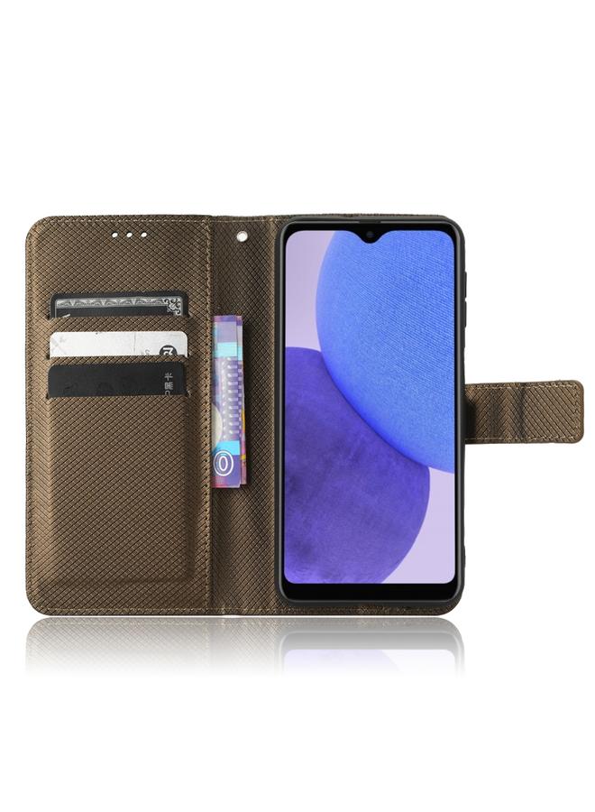 اس-توب جراب لهاتف Samsung Galaxy A23e / A23s / A23 5G JP جراب هاتف جلدي بنسيج ماسي - Image 3