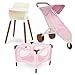 LullaBaby 14Inch Realistic Baby Doll Accessory Bundle Nursery Care Set High Chair Playpen Jogger Stroller Pretend Play Toys Kids 2 Years Baby Doll Nursery Playset - Image 2