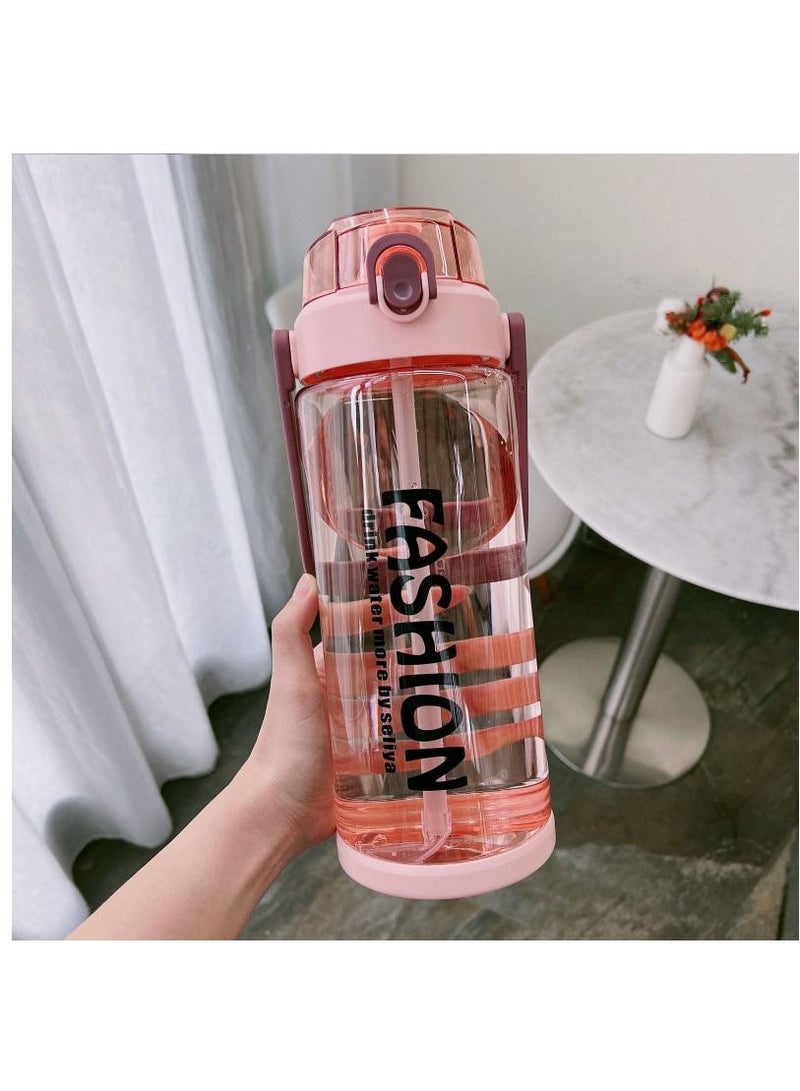 ALCOACH 2.3L Water FASHION Large and Durable for Sport Leak Proof Time Marker Included for Home or Office Gym and Fitness - Image 2