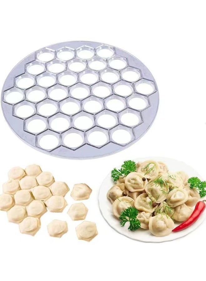 37-Holes Dumpling Maker Mould Silver - Image 2