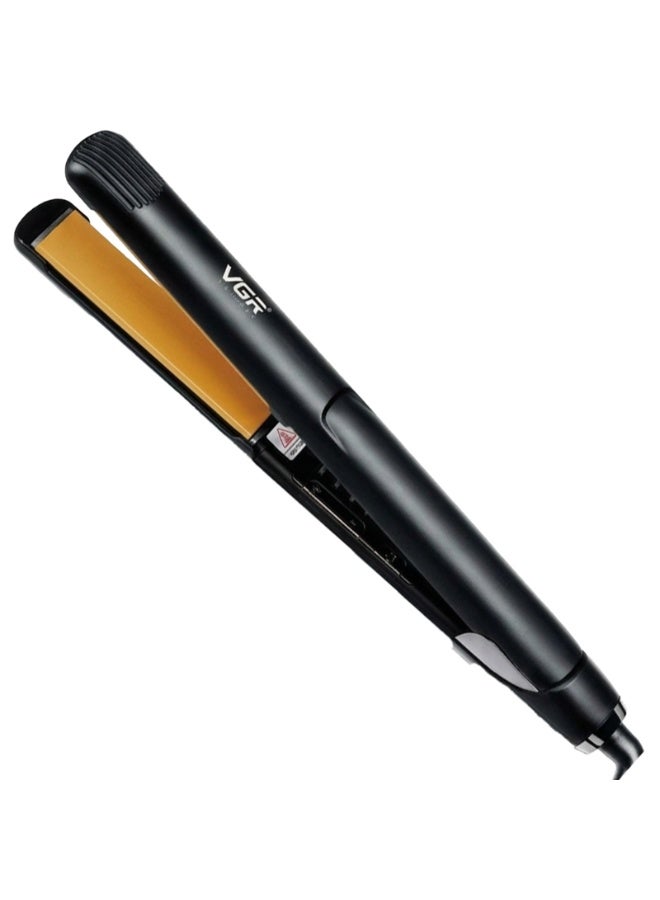 VGR 2 in 1 Professional Hair Straightener Wet & Dry Use V-501 – Ceramic Infrared Flat Iron with Fast Heating, Digital LED Control, Anti-Scald Design, 100–240V Travel Friendly Salon Hair Iron for Smooth Shiny Hair black - Image 1