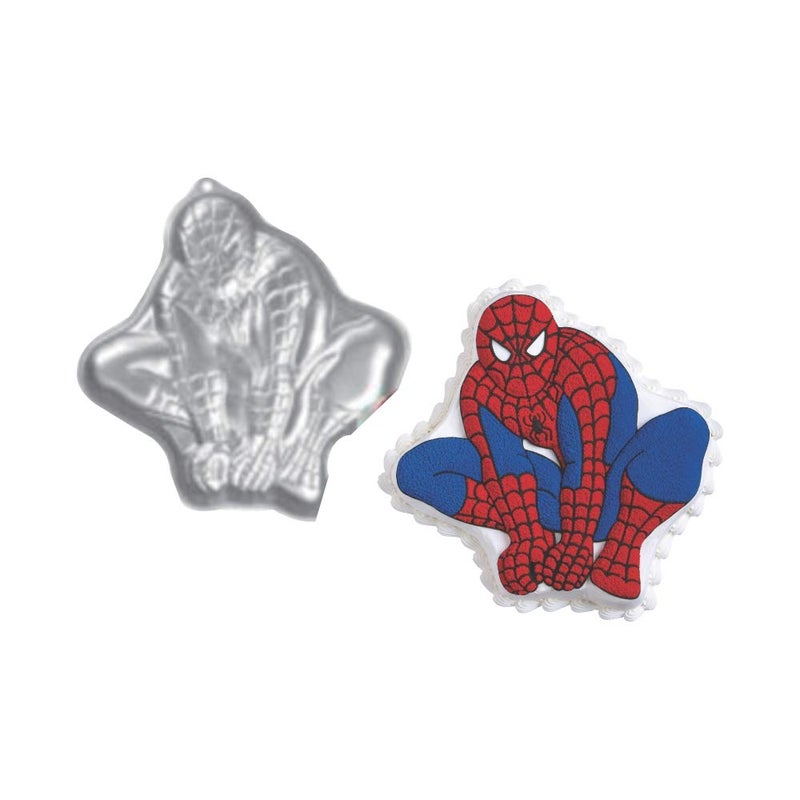 Fine Décor FINE DECOR FD2111 Spider Man Shape Cake PanTin - Image 1